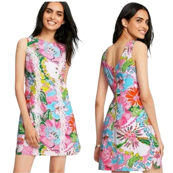 Lilly Pulitzer for Target Dresses & Skirts - LILLY PULITZER for Target 20th Anniversary Nosey Posey Floral Dress Size 2